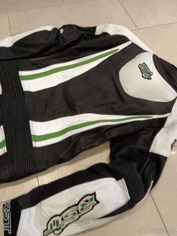 RST-Pánská kožená moto kombinéza, jednodílná - 17