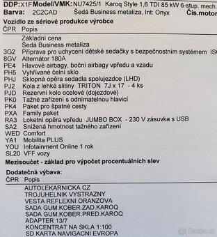 Škoda Karoq 1.6 TDI 85kW Style, r. 2019, ~69 000 km, TOP - 17