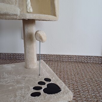 Škrabadlo pro kočky - 116 / kočičí strom - 199 cm - 17