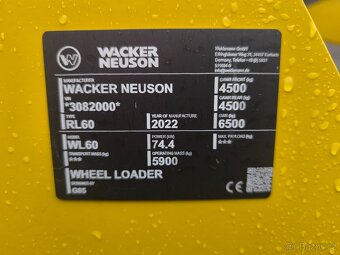 Nový nakladač Wacker Neuson WL60 - 17