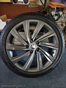 Alu kola OCTAVIA 4 R18 SADA PERSEUS ANTRACIT 225/45/18 95V - 17