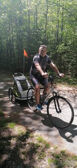 Vozík za kolo pro jedno dítě - 17
