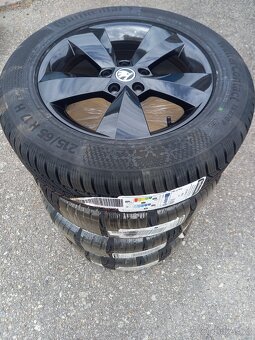 Š.Kodiaq, Kodiaq 2/VW Tiguan -NOVÁ zimní Alu sada -215/65R17 - 17
