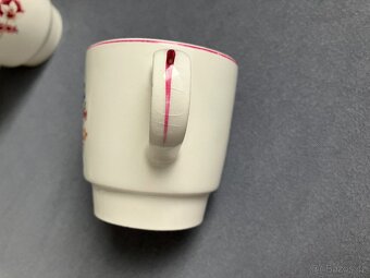 Porcelánový kávový servis, Ditmar Urbach, 6 ks - 17