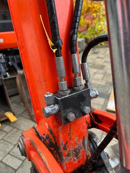 minibagr KUBOTA KX018-4 / hydr. rychloupínák / 3x lopata - 17