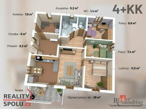 Prodej, domy/rodinný, 102 m2, Vlastec, Písek [ID 58518] - 17