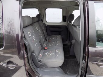 Volkswagen Caddy 2.0i/MAXI/CNG/7.Míst/klima/ - 17