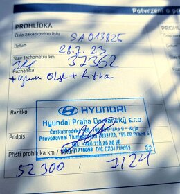 Hyundai Tucson 1.7 CRDi 85kW (116k). 1. maj. Servisní kniha. - 17