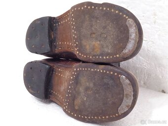 Avion - Staré retro brusle + klíč + boty - 17