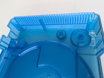 modrý shell pro Playstation 1 + ovladač + memory karta - 17