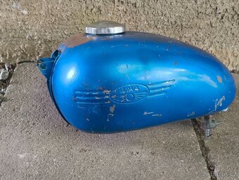Nádrž Jawa velká kývačka 250 350 panelka sport 354 353 360 - 17