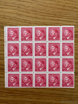 Sbírka známek z období Protektorátu a poválečného ČSR - 17