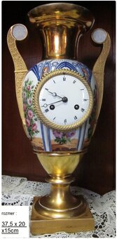 Hodiny starožitné krbove ,podlahove,nastenne rôzne - 17