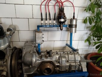 Motor a převodovka škoda 100 - 17