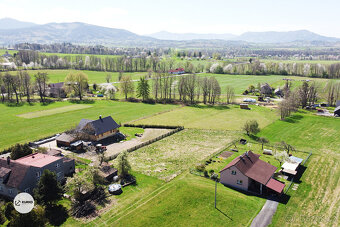Pozemek 2.147 m2 v obci Vyšní Lhoty vč. sítí, projektu domu  - 17