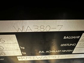 Kolový nakladač 20 tun, r.v. 2014, Komatsu WA380-7 - 17