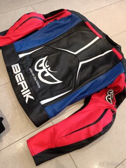 Berik Ascari-Pánská kožené moto kombinéza, dvoudílná - 17
