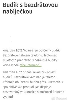 E-12_Budík s bezdrátovým nabíjením pro telefony - 17