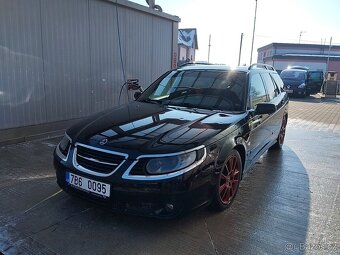 Saab 9-5 Aero 191kw- pěkný stav - 17