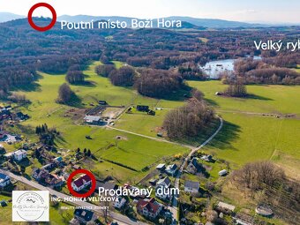 Prodej rodinného domu s pozemkem přes 2600m2 v Černé Vodě - 17