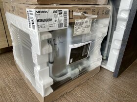 Nová parní trouba SIEMENS STUDIO HS958GDD1 s připojen vody - 17