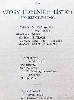 Rakousko Uhersko - kuchařská kniha z roku 1914 - 17