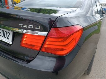 BMW 740 xd 225kW 2011 najeto200tkm ACC,komforní sedačky,N.V. - 17