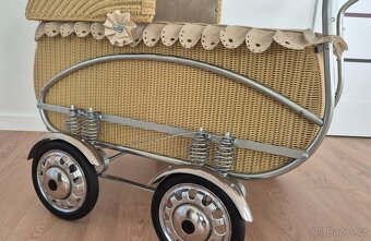 Prodám starožitný kočárek pro děti, 8 perák Liberta - 17