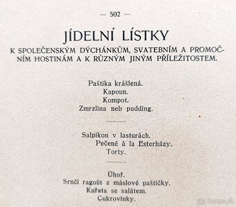 Kuchařská kniha domácnosti, Rakousko-Uhersko, rok 1914 - 17