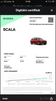 Škoda Scala Monte Carlo 1.5 DSG 37tkm, ZÁRUKA - 17