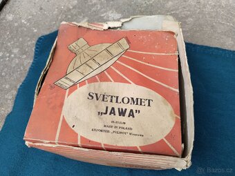 Jawa kývačka, 500 ohc, ČZ - ULOŽENKOVÉ SVĚTLO - 17