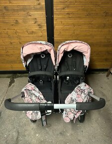 Sourozenecky kocarek Bugaboo donkey Diesel vcetne vybavy - 17