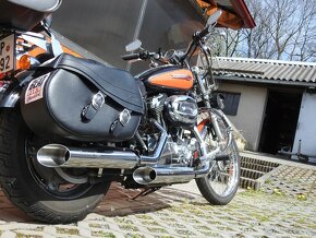 Harley Davidson Nerezové Laděné Výfuky Thundering Eagle Nové - 17