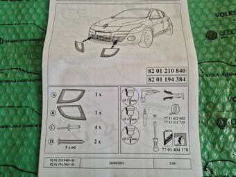 styling kit (dekorační kit) předního + zadního nárazníku Ren - 17
