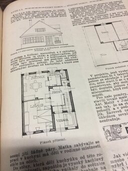Móda šaty recepty architektura domy zdraví Domov 1923 - 17