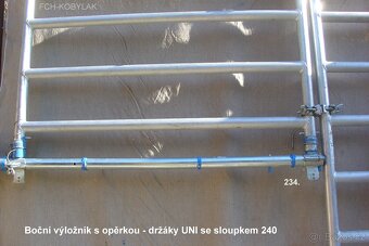 Hliníkové lešení - doplňky. - 17