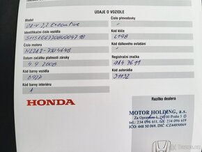 HONDA CR-V 2.2 i-CTDi 103kW 4x4 EXECUTIVE - ČR - 17