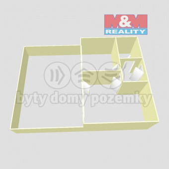 Pronájem bytu 2+kk, 65 m², Lysá nad Labem, ul. Šípková - 17