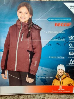 vel.146/152 Recco Crivit Pro dětská lyžařská bunda - 17