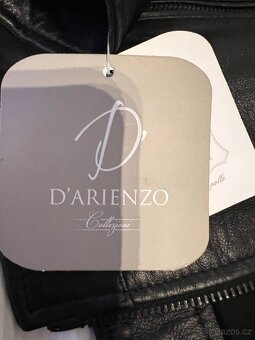 Černa kožená bunda D’arienzo - 17