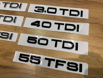 AUDI chromove znaky loga AUDI kruhy - 17