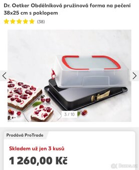 Dr. Oetker pečící forma s víkem 49x29 - 17