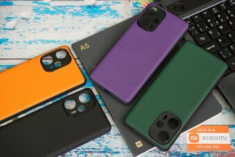 Pouzdro s koženkovými zády pro Xiaomi, Redmi a Poco - 17