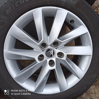 Orig.alu disky ŠKODA SUPERB 3  17" 18" - 17