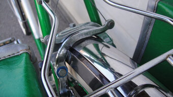 Peugeot Neiman ,1971, krásný originál, zelená perleť - 17