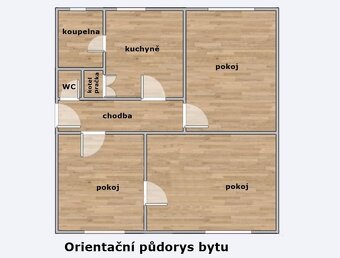 Pronájem, byt 3+1, 98 m2, Ostrava - Mariánské Hory - 17