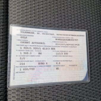 VW Golf 7 2,0tdi DSG 165500km 2017 - 17