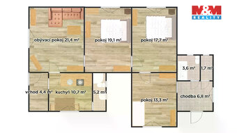 Prodej rodinného domu, 100 m², Vrbčany - 17