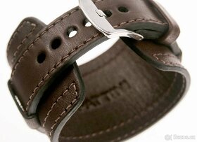 Kožený široký řemínek č.12 k hodinkám - 17
