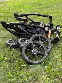 Kočárek RIKO trojkombinace, Isofix - 17